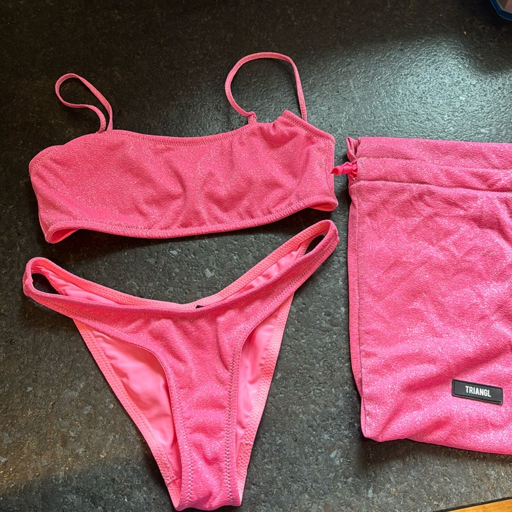 Triangle Sparkly Bikini